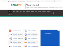 Tablet Screenshot of canlitv.biz