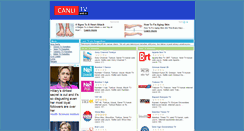 Desktop Screenshot of canlitv.web.tr