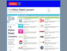 Tablet Screenshot of canlitv.web.tr